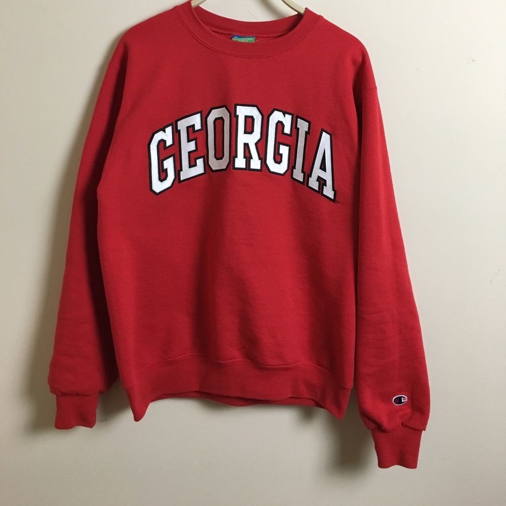 Champion UGA Georgia pullover crewneck